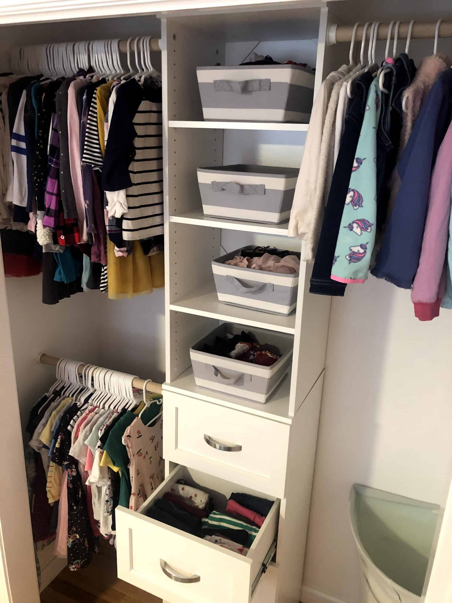 Kids Walk In Closet Size