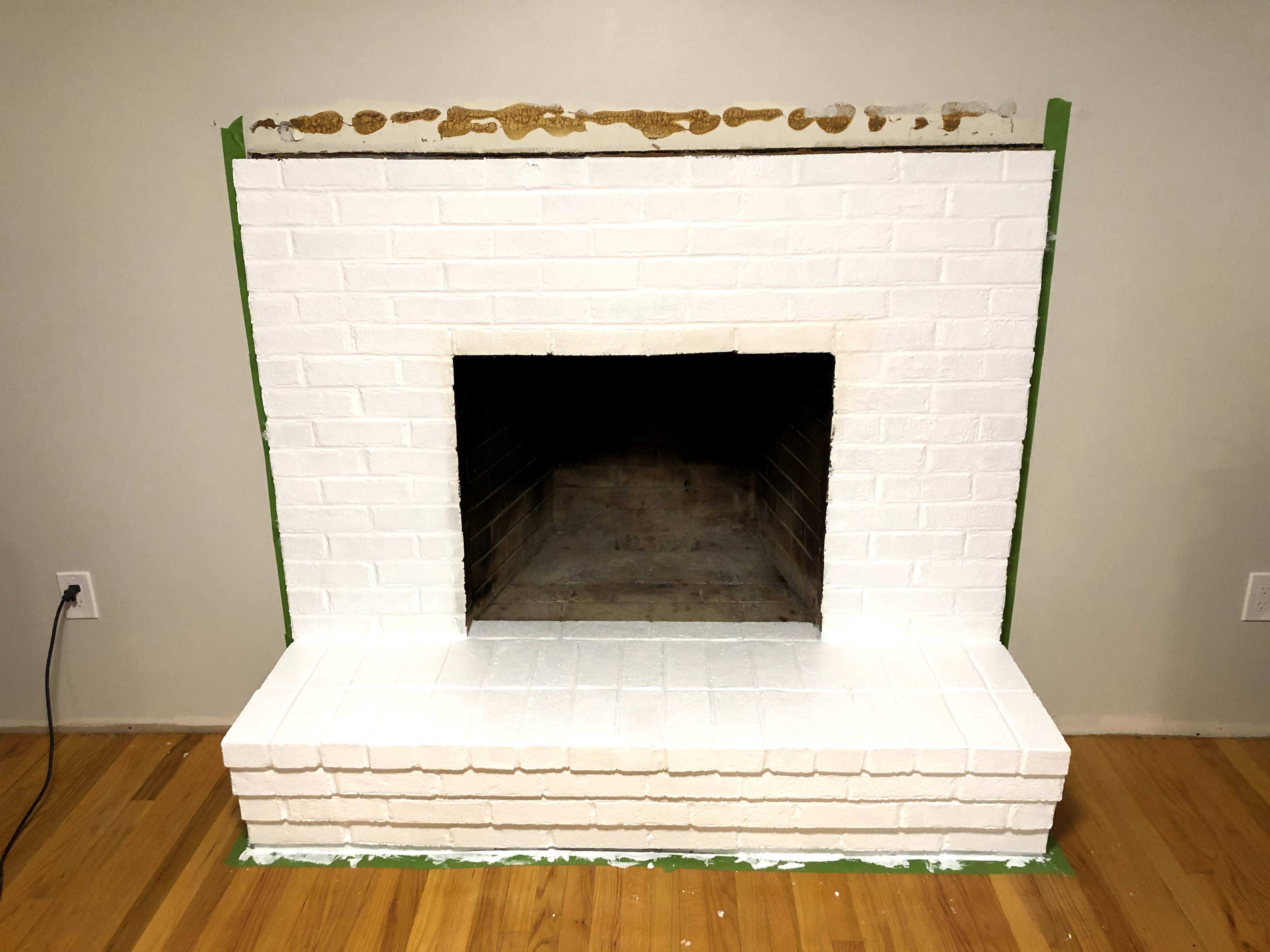 How to Paint Fireplace Brick White 4 Easy Steps to Have it Last