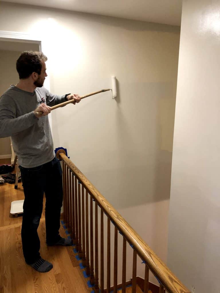 how to paint stairs